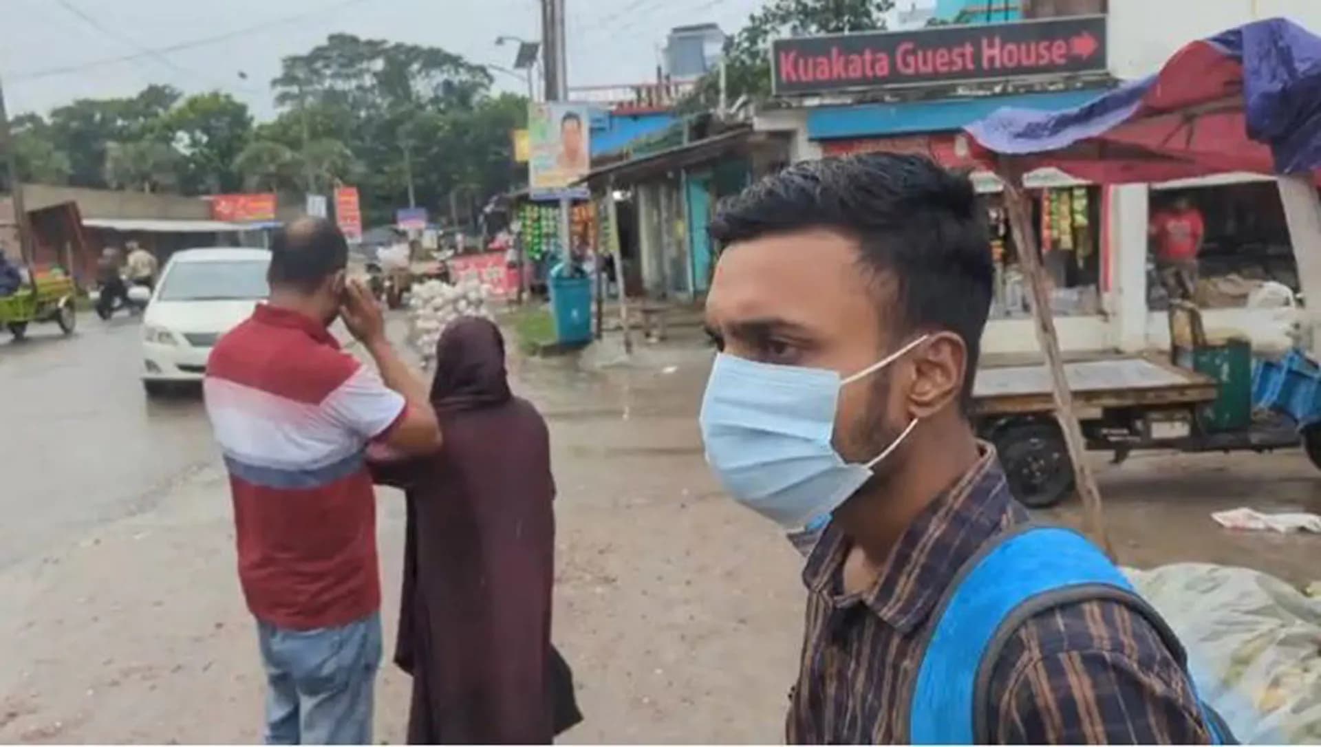 কুয়াকাটায় বেড়াতে গিয়ে প্রেমিকসহ প্রবাসীর স্ত্রী আটক