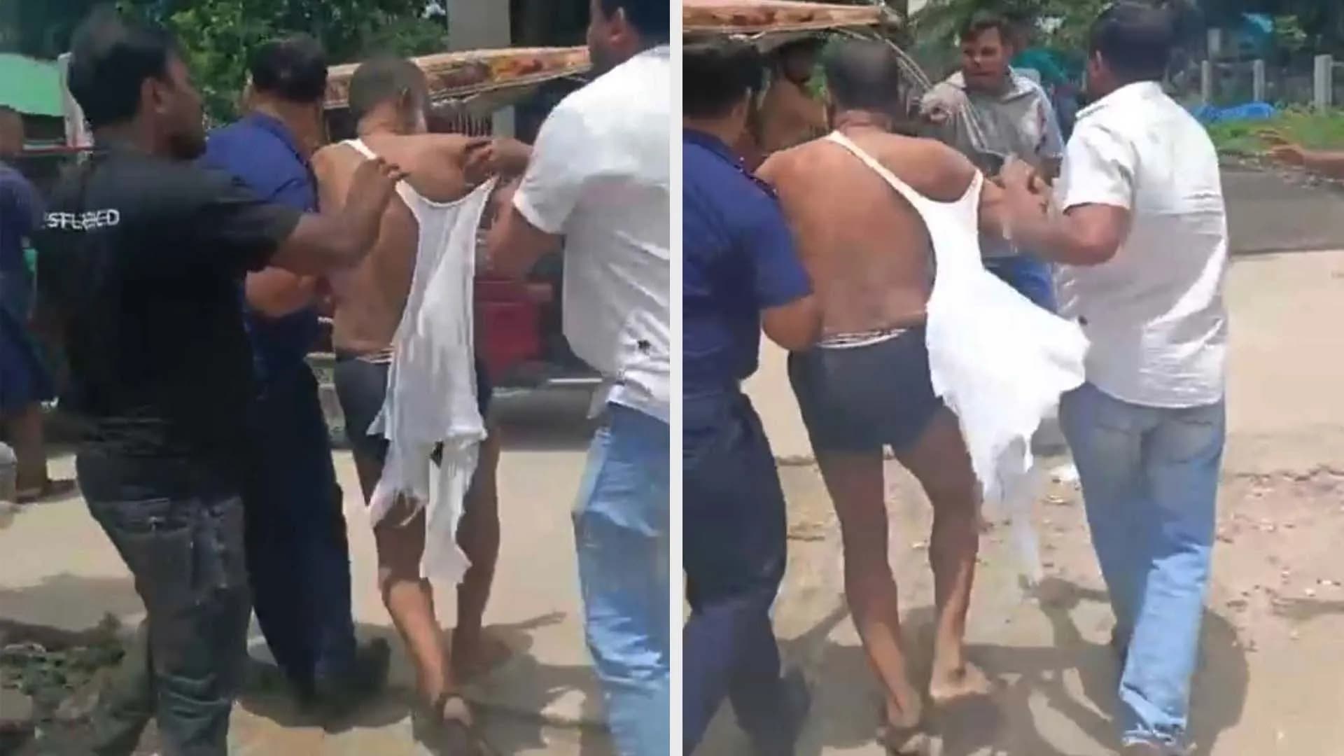 আওয়ামী দোসর আখ্যা দিয়ে বিএনপি নেতাকে হেনস্তা, ভিডিও ভাইরাল