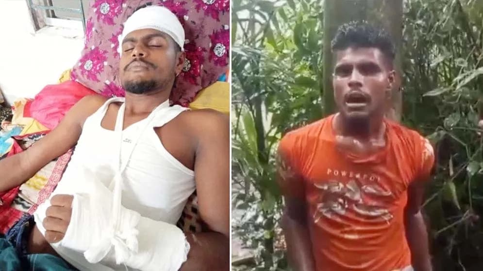 বিয়ের প্রস্তাবে বোন রাজি না হওয়ায় ভাইকে বিদ্যুতের খুঁটিতে বেঁধে নির্যাতন!