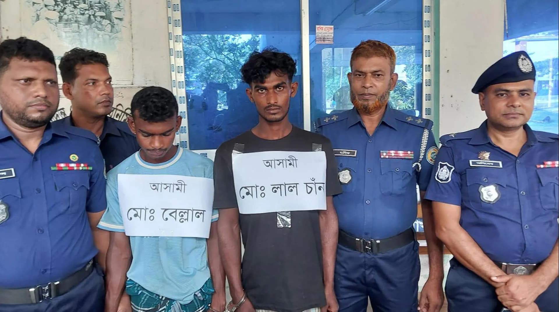 কুয়াকাটায় যুবককে হত্যার ৮ ঘণ্টার মধ্যে রহস্য উদঘাটন করল পুলিশ ,দুই আসামি গ্রেপ্তার