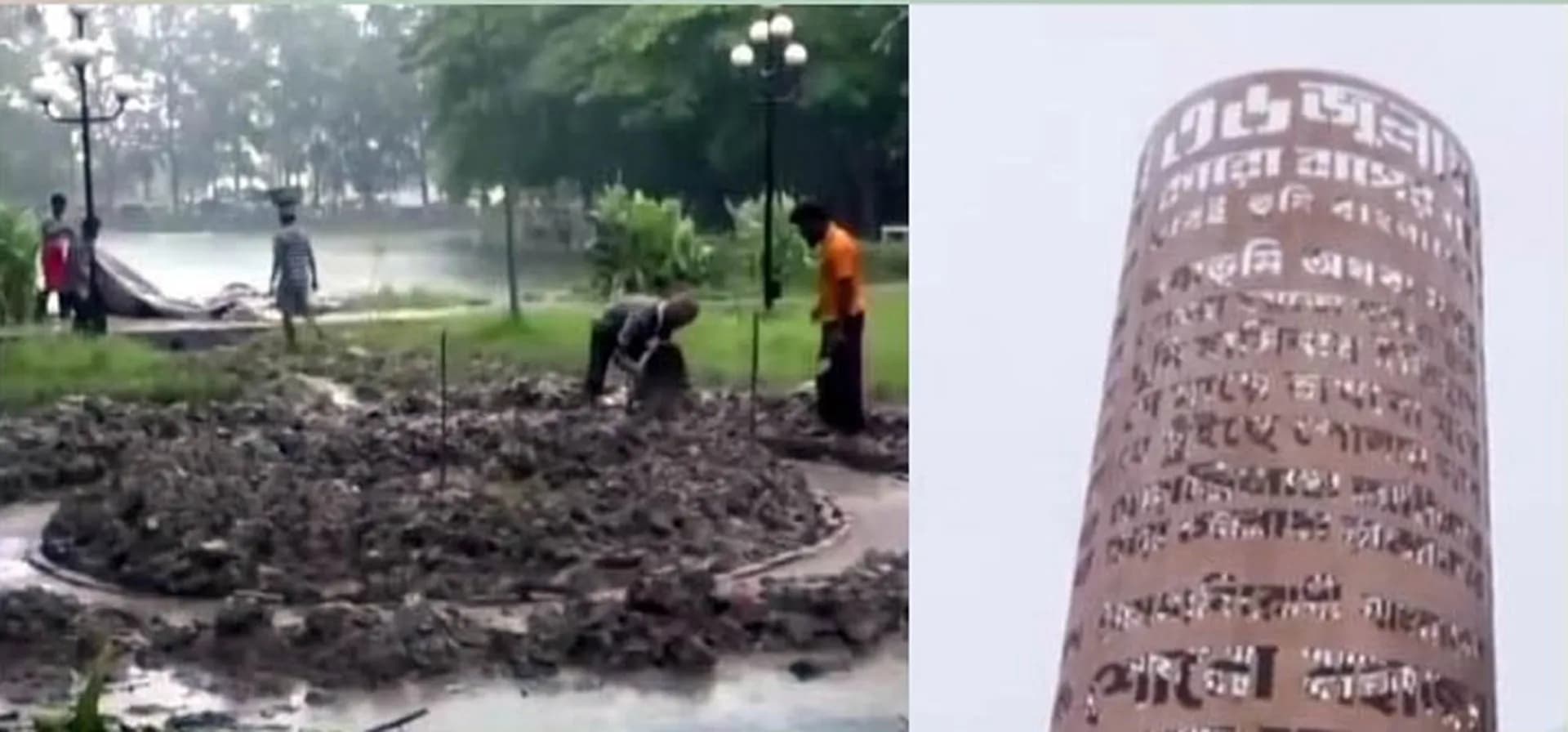 বরিশালে জুলাই শহিদদের স্মরণে নির্মাণ হচ্ছে স্মৃতিস্তম্ভ