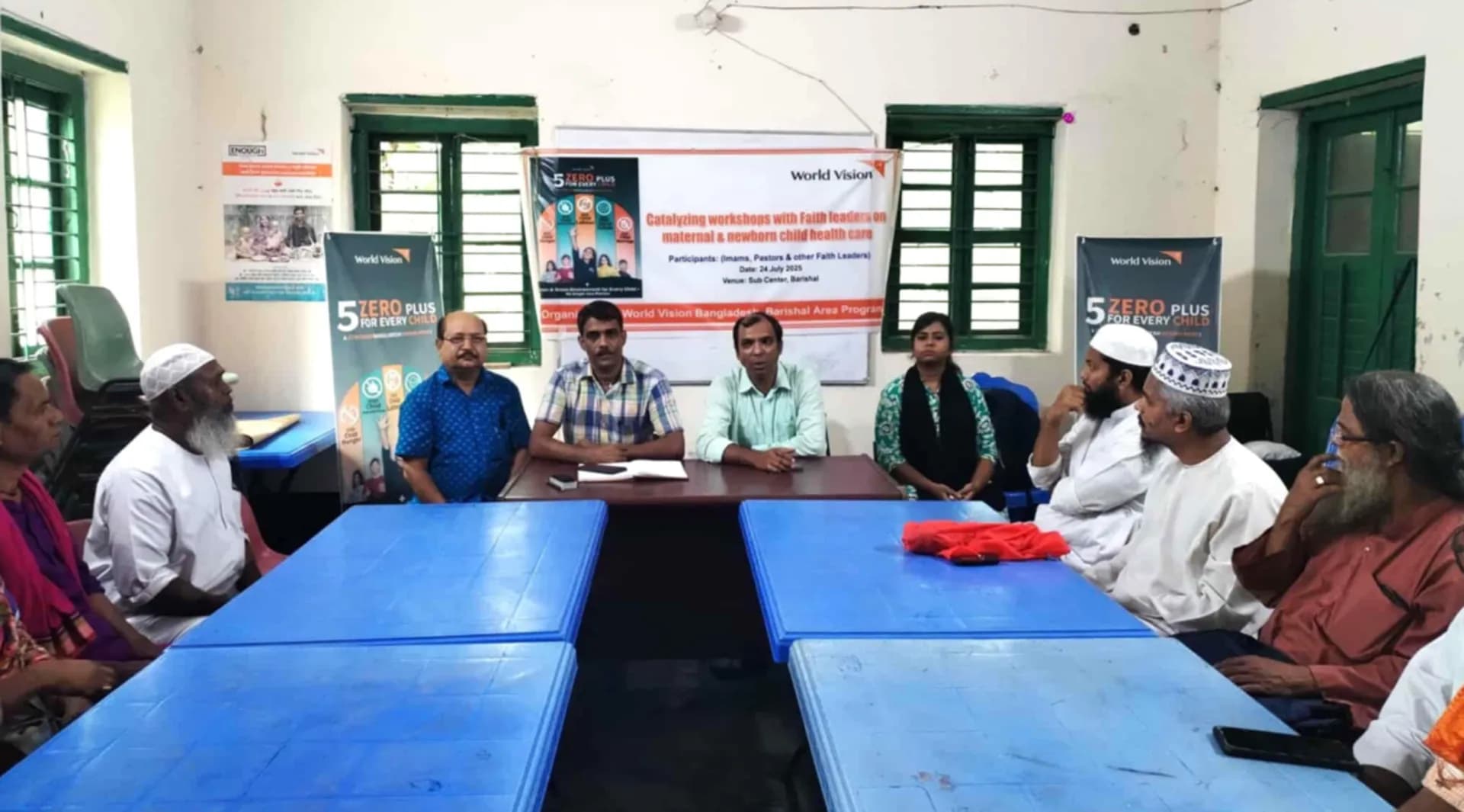 বরিশালে গর্ভবতী মা ও নবজাতক শিশুর পুষ্টি বিষয়ক কর্মশালা