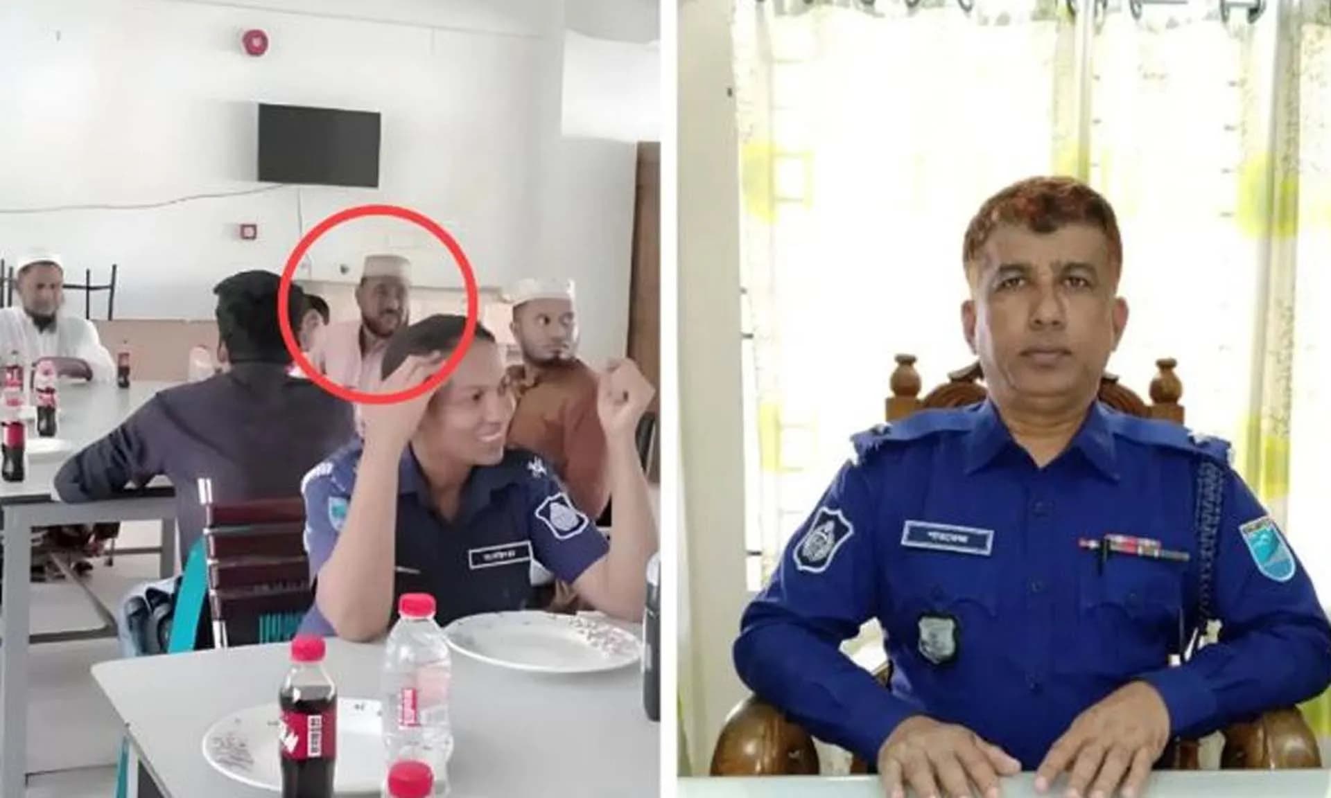 দুপুরে দাওয়াত দিয়ে খাওয়ালেন ওসি, সকালে গ্রেপ্তার যুবলীগ নেতা