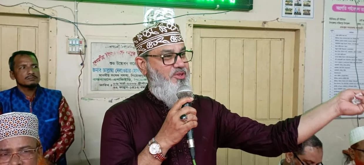 যোগ্য লোকের মাধ্যমে দেশ পরিচালিত হলে, দুর্নীতিমুক্ত বাংলাদেশ গড়ে তোলা সম্ভব-মাসুদ সাঈদী 